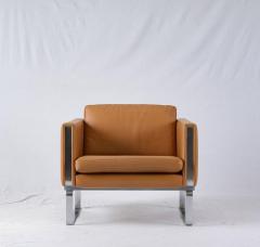 Hans Wegner Pair of Hans Wegner JH 801 Lounge Chairs - 220942