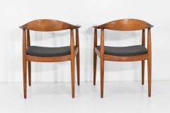 Hans Wegner Pair of Hans Wegner Round Chair The Chair by Johannes Hansen - 1327484