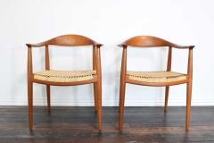 Hans Wegner Pair of Hans Wegner Round Chairs - 1327501