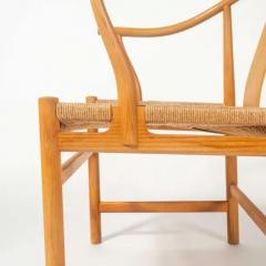 Hans Wegner Pair of Wegner PP66 Chinese Chairs for PP Mobler in Oak and Papercord - 3260913