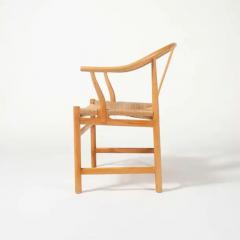 Hans Wegner Pair of Wegner PP66 Chinese Chairs for PP Mobler in Oak and Papercord - 3261002