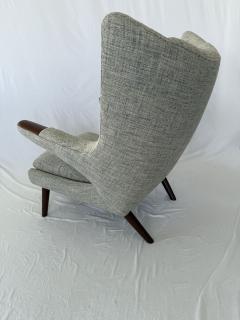 Hans Wegner Papa Bear Chair and Footstool - 3869136