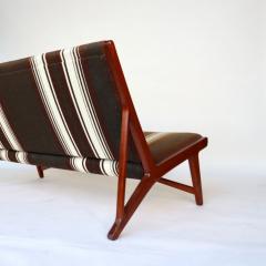 Hans Wegner Rare Hans J Wegner Settee For Johannes Wegner Model JH 555 - 3155281