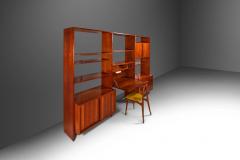 Hans Wegner Rare Model RY 100 Three Bay Wall Unit Room Divider in Teak by Hans J Wegner - 3283975