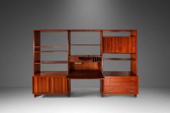 Hans Wegner Rare Model RY 100 Three Bay Wall Unit Room Divider in Teak by Hans J Wegner - 3283976