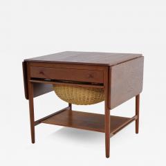 Hans Wegner Scandinavian Modern Sewing Knitting Cabinet Designed by Hans Wegner - 4087303