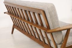 Hans Wegner Scandinavian Moderrn Three Place Cigar Sofa by Hans Wegner - 3417475