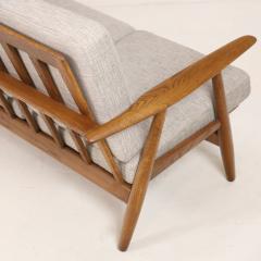 Hans Wegner Scandinavian Moderrn Three Place Cigar Sofa by Hans Wegner - 3417476