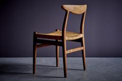 Hans Wegner Set of 10 Hans Wegner W2 Chairs for C M Madsen - 3898200