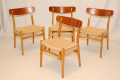 Hans Wegner Set of 4 Hans Wegner CH 23 Dining Chairs - 176172