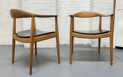 Hans Wegner Set of 4 Hans Wegner Round Chairs for Johannes Hansen - 3515964