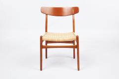 Hans Wegner Set of 8 Hans Wegner CH 23 Dining Chairs - 2901231