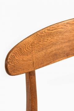 Hans Wegner Set of 9 CH 30 Chairs in Oak and Wool by Hans Wegner 1954 - 4699408