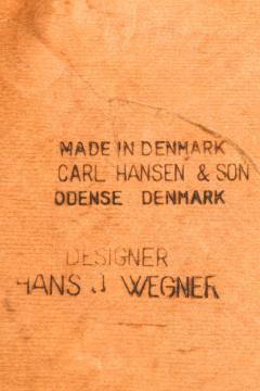 Hans Wegner Set of 9 CH 30 Chairs in Oak and Wool by Hans Wegner 1954 - 4699410