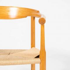 Hans Wegner Set of Four Hans Wegner for PP M bler PP 209 Chairs in Oiled Oak and Papercord - 3260881