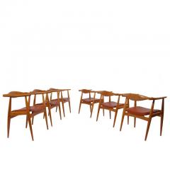 Hans Wegner Set of Six CH 35 Armchairs by Hans Wegner - 502716
