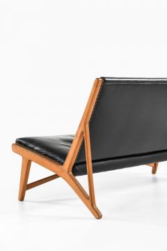 Hans Wegner Sofa in Leather and Oak by Hans Wegner 1949 - 4506812