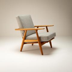 Hans Wegner Solid Oak Cigar Chair by Hans J Wegner for Getama Denmark 1950s - 2257879