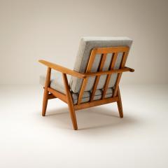 Hans Wegner Solid Oak Cigar Chair by Hans J Wegner for Getama Denmark 1950s - 2257883