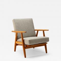 Hans Wegner Solid Oak Cigar Chair by Hans J Wegner for Getama Denmark 1950s - 2260745