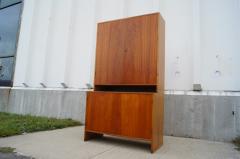 Hans Wegner Tall Teak and Oak Cabinet by Hans Wegner - 102411