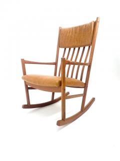 Hans Wegner Teak Hans J Wegner Rocking Chair Circa 1960s - 3234286