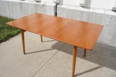 Hans Wegner Teak Oak Dining Table by Hans Wegner for Andreas Tuck - 112964