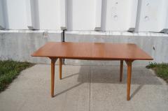 Hans Wegner Teak Oak Dining Table by Hans Wegner for Andreas Tuck - 112965