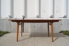 Hans Wegner Teak Oak Dining Table by Hans Wegner for Andreas Tuck - 112967