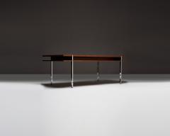 Hans Wegner Walnut and Steel Desk in the Manner of Hans J Wegner Denmark c 1960 - 4695493