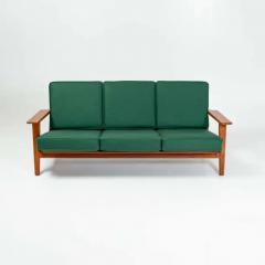 Hans Wegner Wegner for Getama Three Seater Sofa in Teak Model GE290 - 3261386