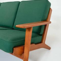 Hans Wegner Wegner for Getama Three Seater Sofa in Teak Model GE290 - 3261496