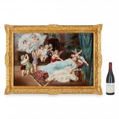 Hans Zatzka Austrian oil painting of a dream wedding by Zatzka - 3978566