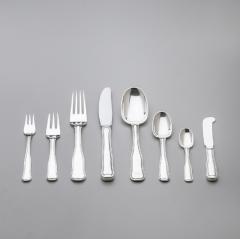 Harald Nielsen Georg Jensen Sterling Silver Eight Piece Flatware Service for Twelve - 178085