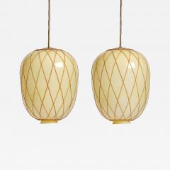 Harald Notini A pair of large ceiling lamps by Harald Notini - 4648211