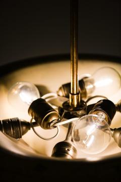 Harald Notini Ceiling Lamp Model nr 11326 in Brass by Harald Notini 1940s - 4399670