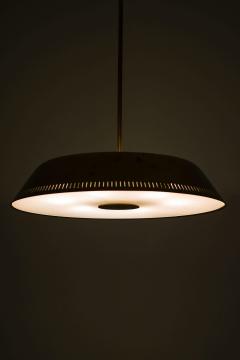 Harald Notini Ceiling Lamp Model nr 11326 in Brass by Harald Notini 1940s - 4399704