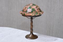 Harald Notini Harald Notini Hammered Copper Table Lamp Model 6834 B hlmarks Sweden 1920s - 4446356