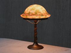 Harald Notini Harald Notini Hammered Copper Table Lamp Model 6834 B hlmarks Sweden 1920s - 4446360