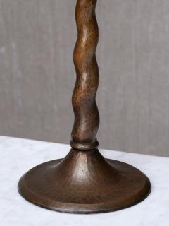 Harald Notini Harald Notini Hammered Copper Table Lamp Model 6834 B hlmarks Sweden 1920s - 4598004