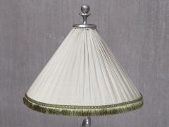 Harald Notini Harald Notini Hammered Tin Table Lamp Model 6891 B hlmarks Sweden 1920s - 4317908
