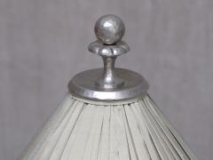 Harald Notini Harald Notini Hammered Tin Table Lamp Model 6891 B hlmarks Sweden 1920s - 4317910