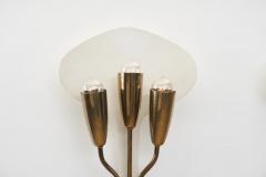 Harald Notini Harald Notini Model 8772 3 Wall Sconces Sweden 1950s - 2956226