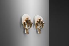 Harald Notini Harald Notini Model 8772 5 Wall Sconces Sweden 1950s - 2934957