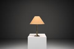 Harald Notini Model 6851 Patinated Brass Table Lamp by Harald Notini Sweden 1920s - 4647031