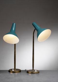 Harald Notini Pair of Harald Notini table lamps for B hlmarks - 4608133