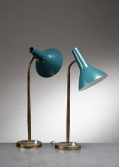 Harald Notini Pair of Harald Notini table lamps for B hlmarks - 4608134