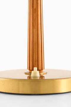 Harald Notini Table Lamp with Flared Brass Shade Model 15474 by Harald Notini 1950s - 4456035