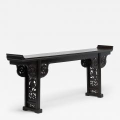 Hardwood Altar Table with Clouds and Dragons - 4263553
