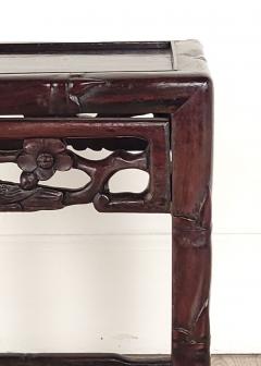 Hardwood Chinese Stool Bench circa 1900 - 3346520